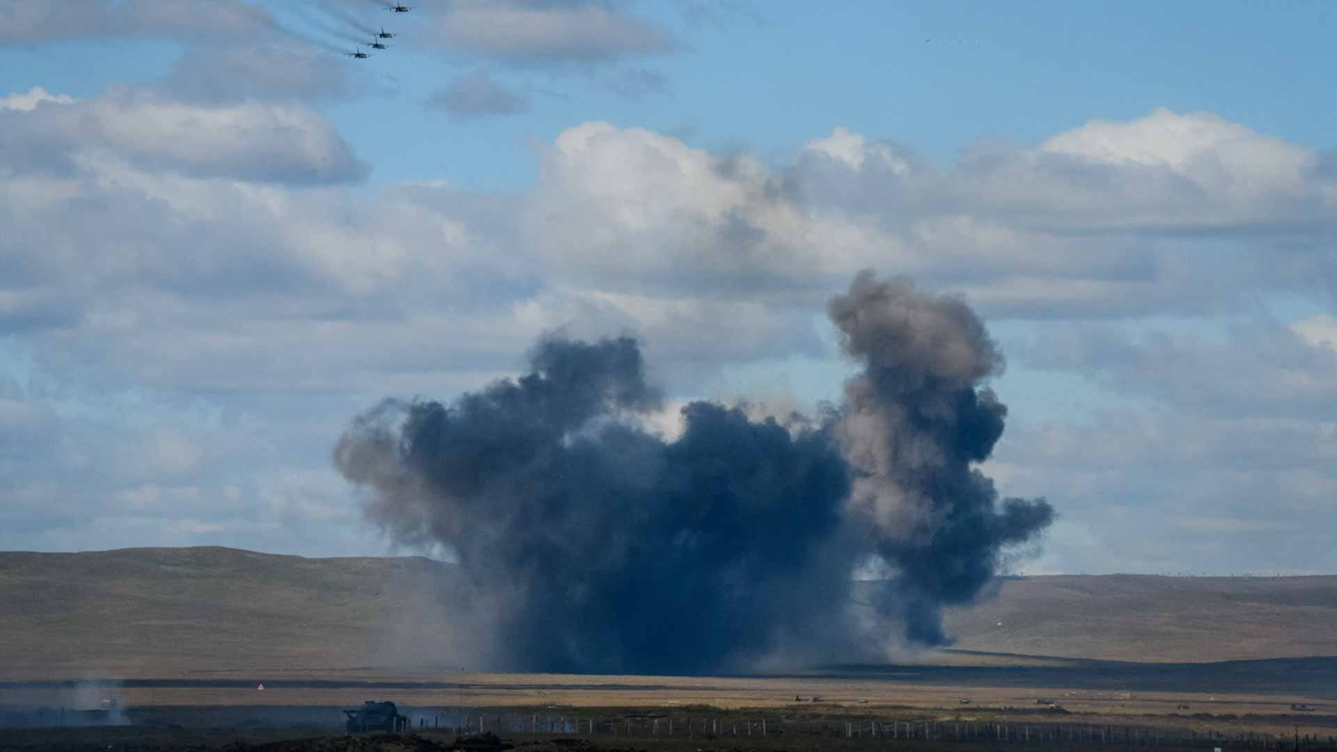 Image for the title: Four killed as passenger plane makes emergency landing in Siberia 