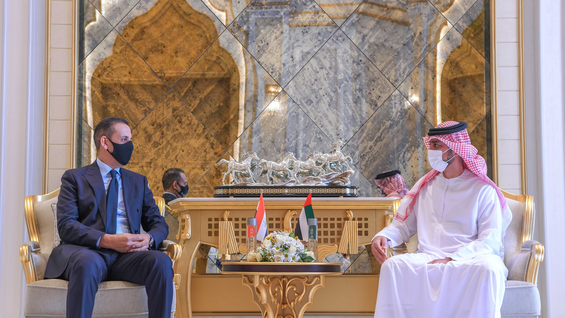 Image for the title: Ajman Crown Prince receives Iraqi Ambassador 