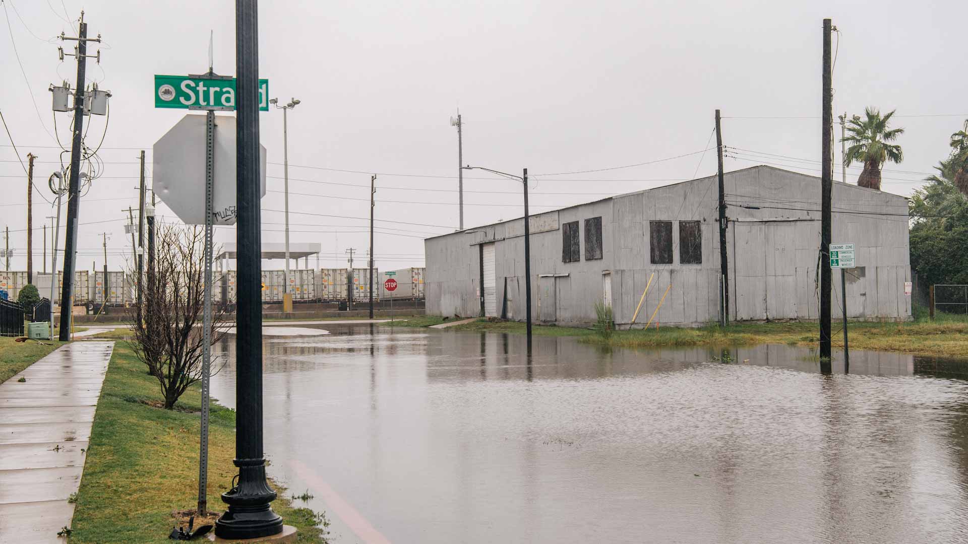 Image for the title: Nicholas deluges U.S. Gulf Coast with heavy rain, flooding 