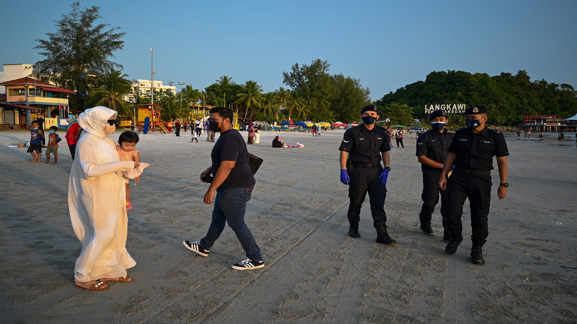 Image for the title: Malaysian holiday island opens as tourism restarts 