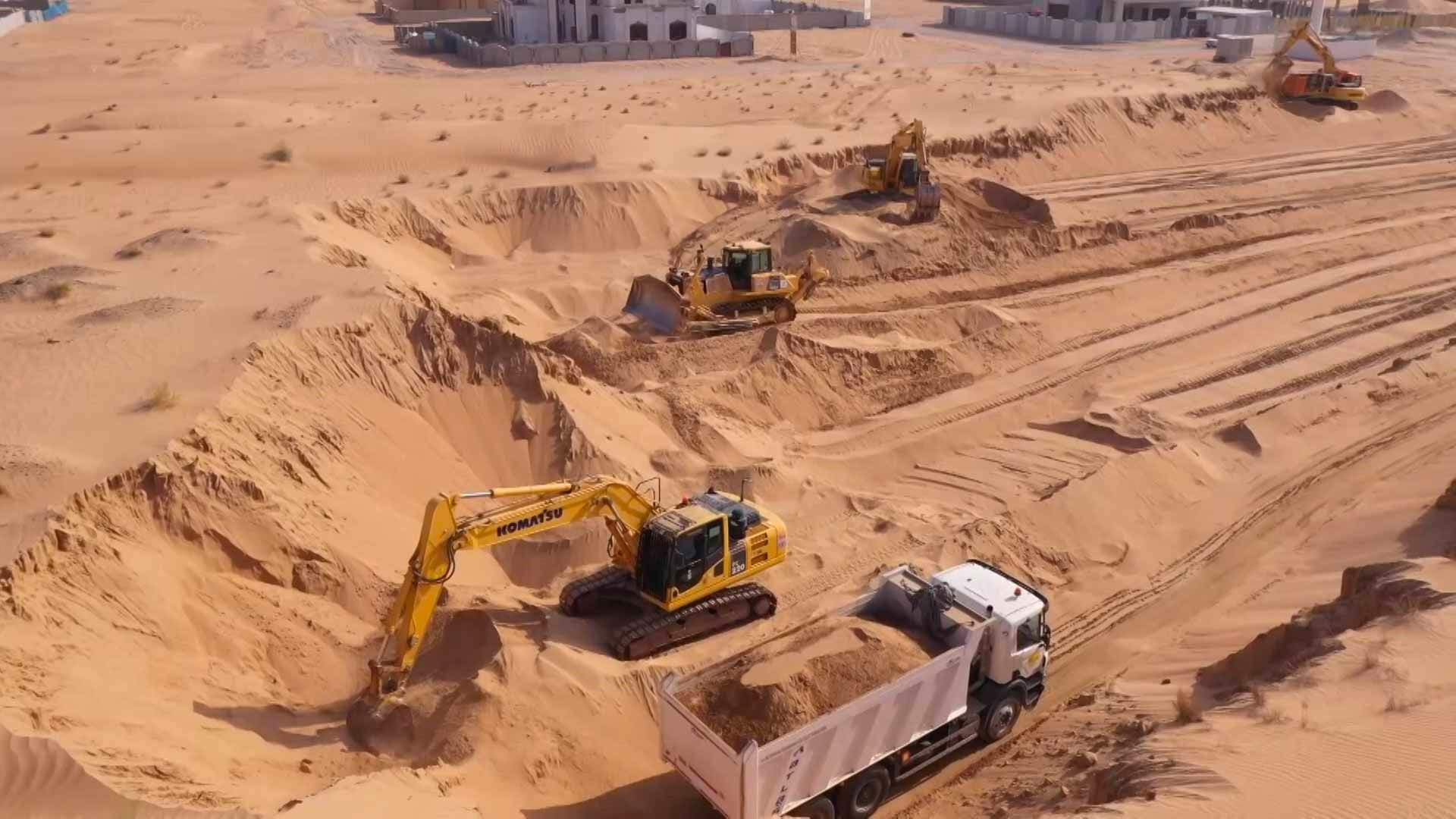 Image for the title: The SDPW begins settlement and levelling of Al-Mawrada lands 