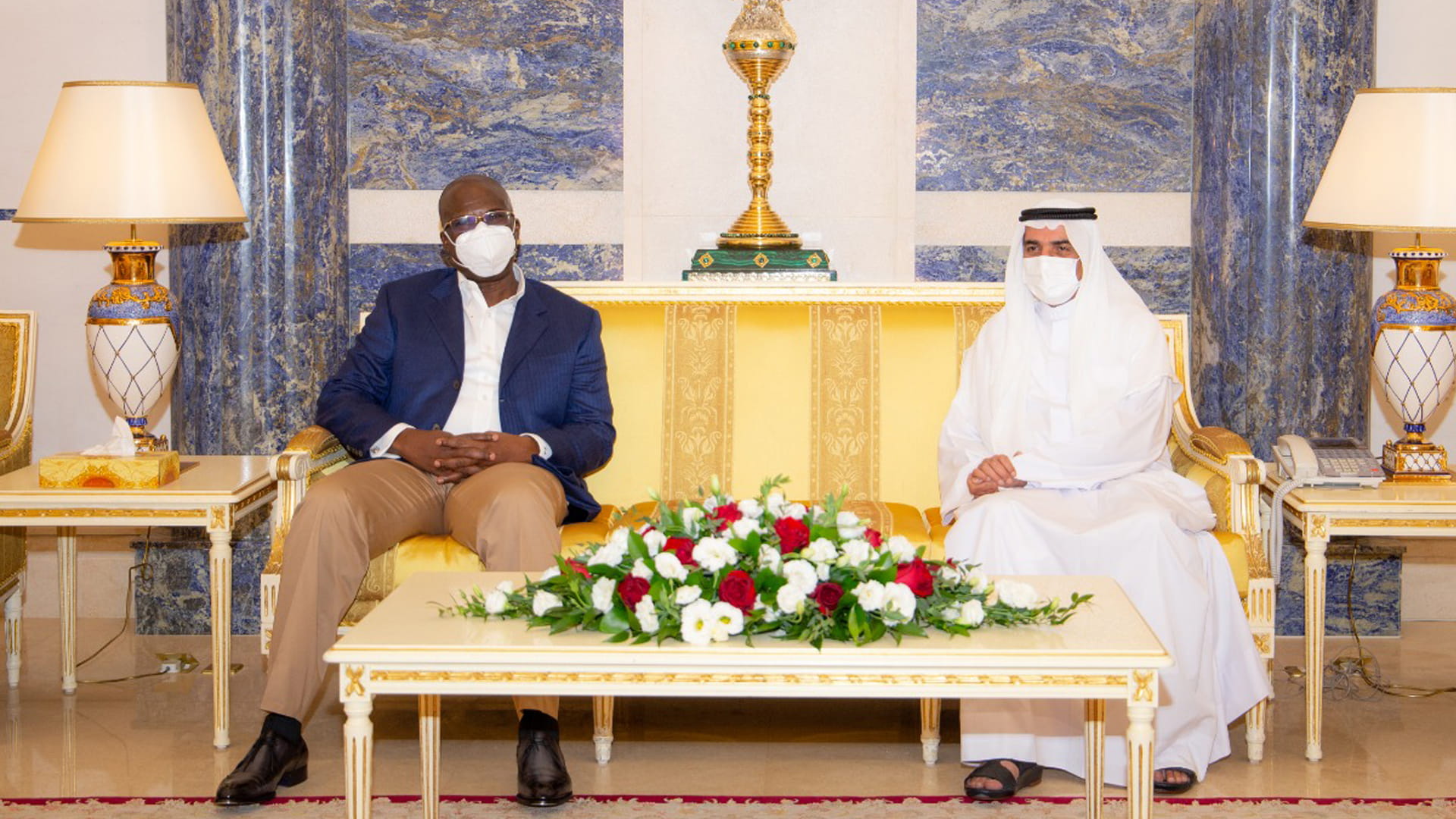 Image for the title: Fujairah Ruler receives Nigerian Minister, OPEC Secretary-General 