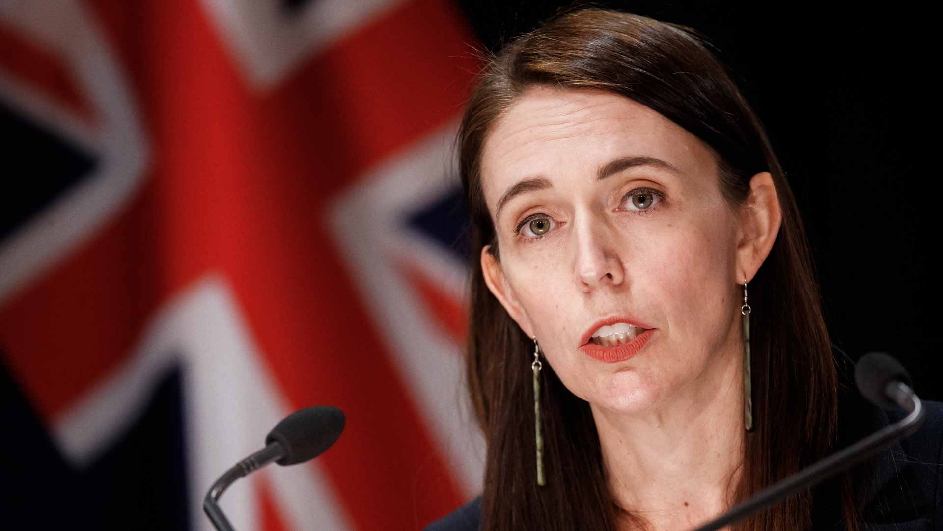 Image for the title: NZ's Ardern says lockdowns can end with high vaccine uptake 