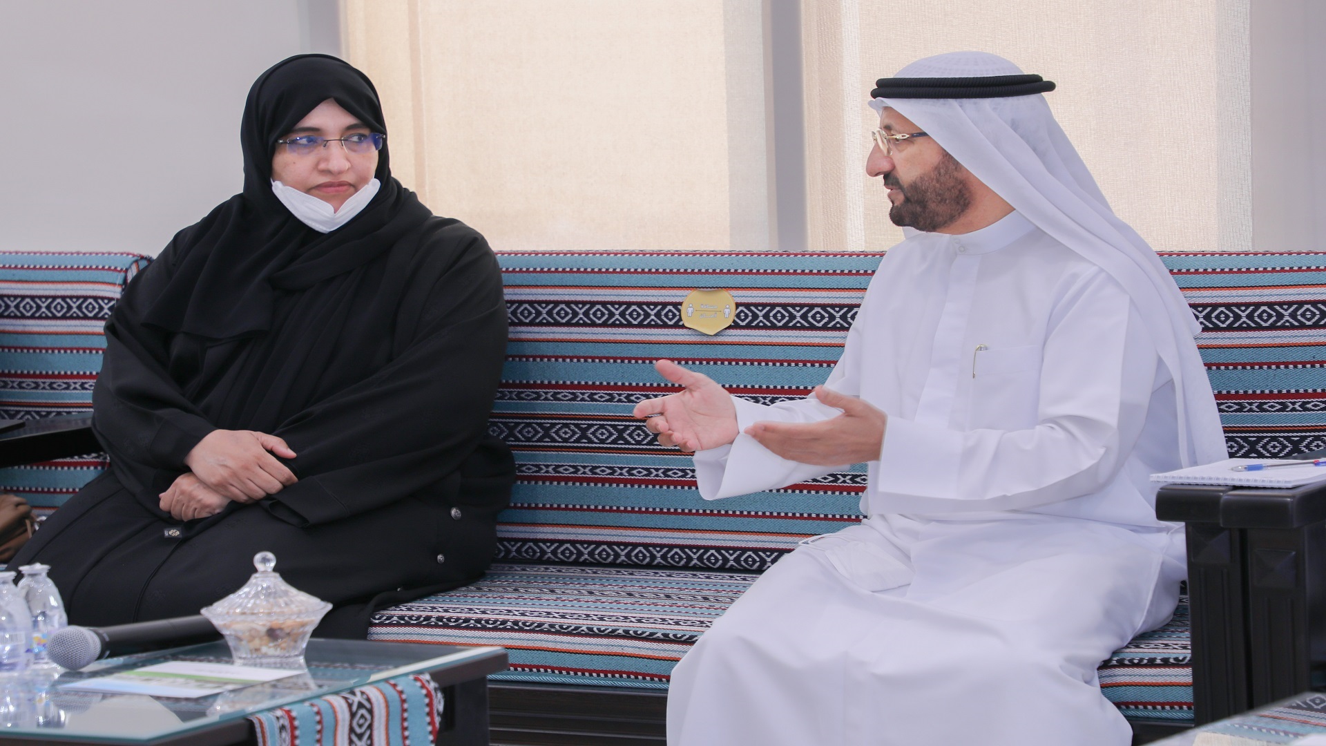 Image for the title: SCFA, District Affairs Department discuss cooperation 