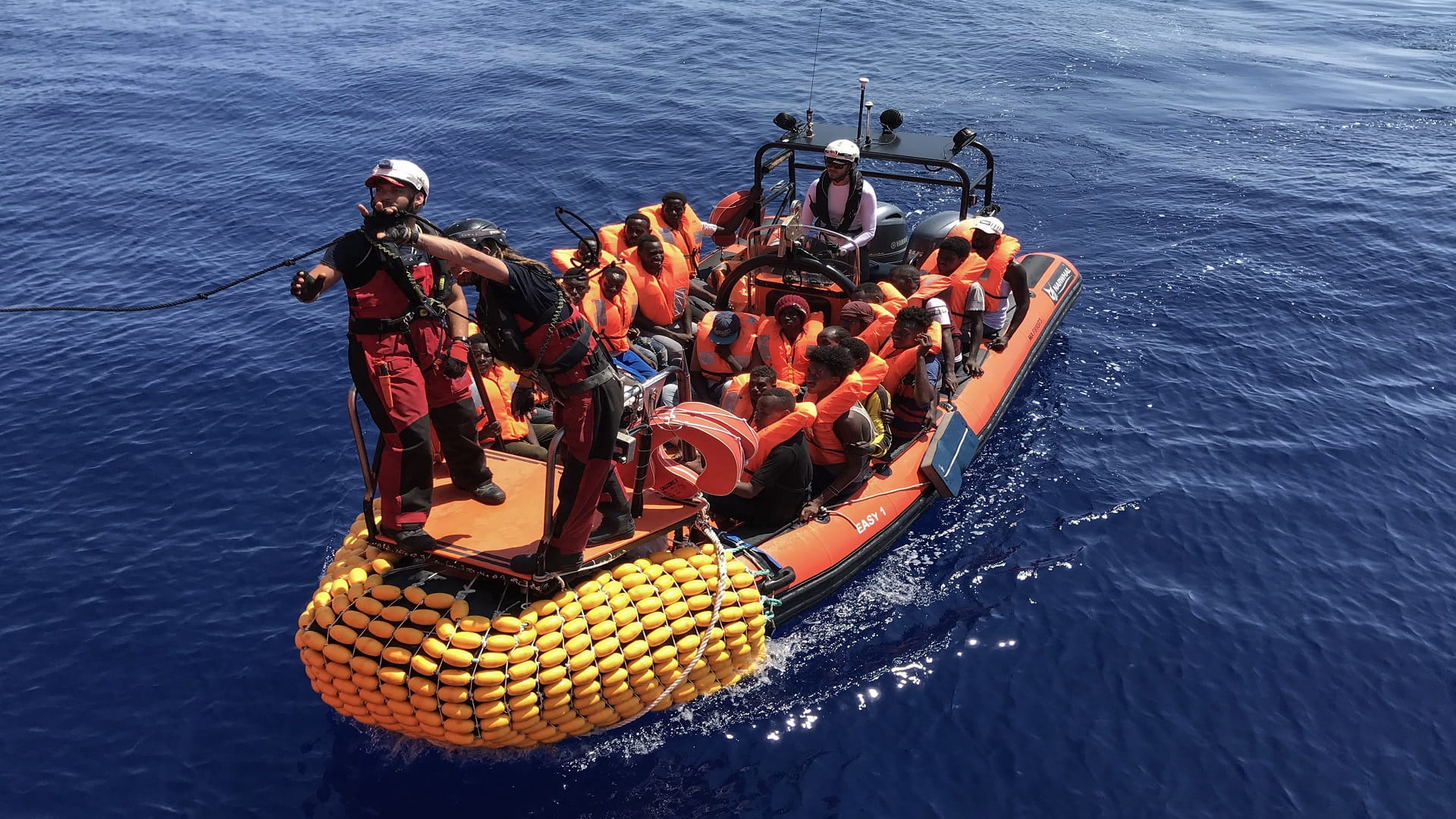 Image for the title: 70 boat migrants from Libya missing in Mediterranean 
