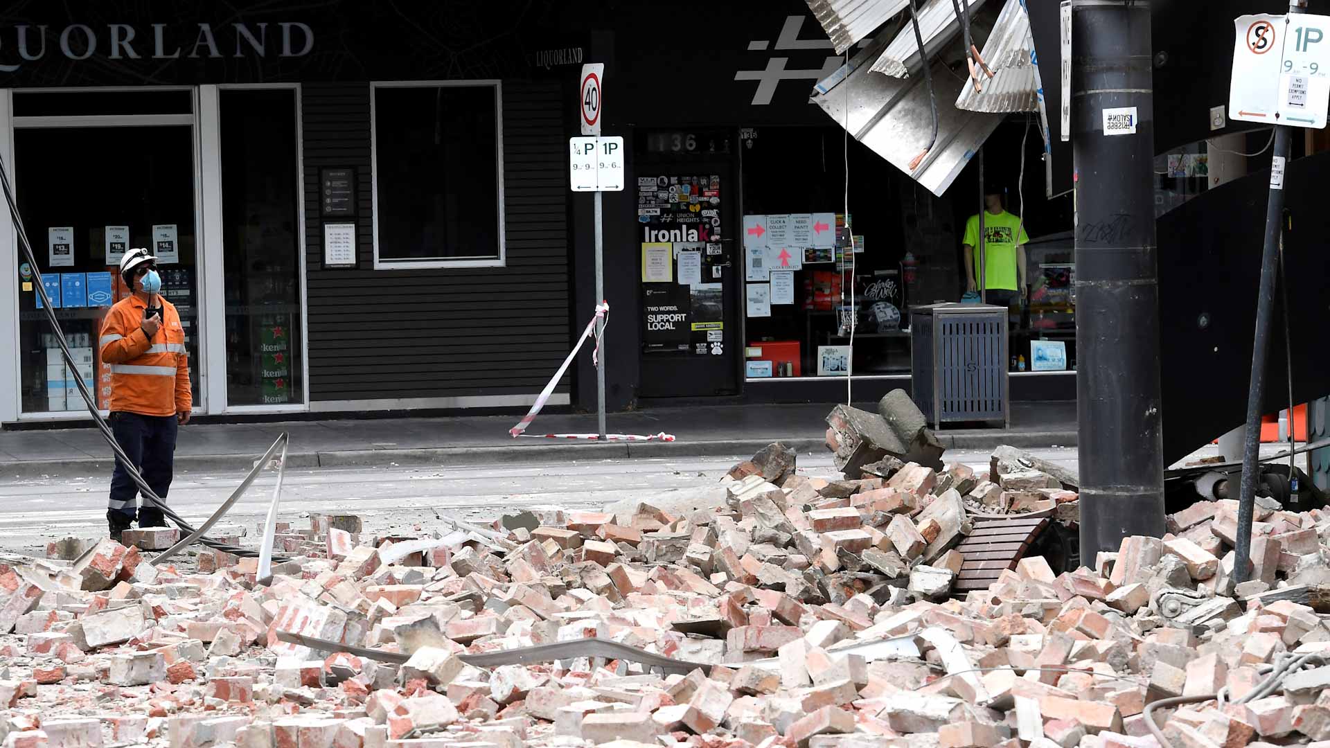 Image for the title: Tornado lashes Australia, leaving hundreds without power 