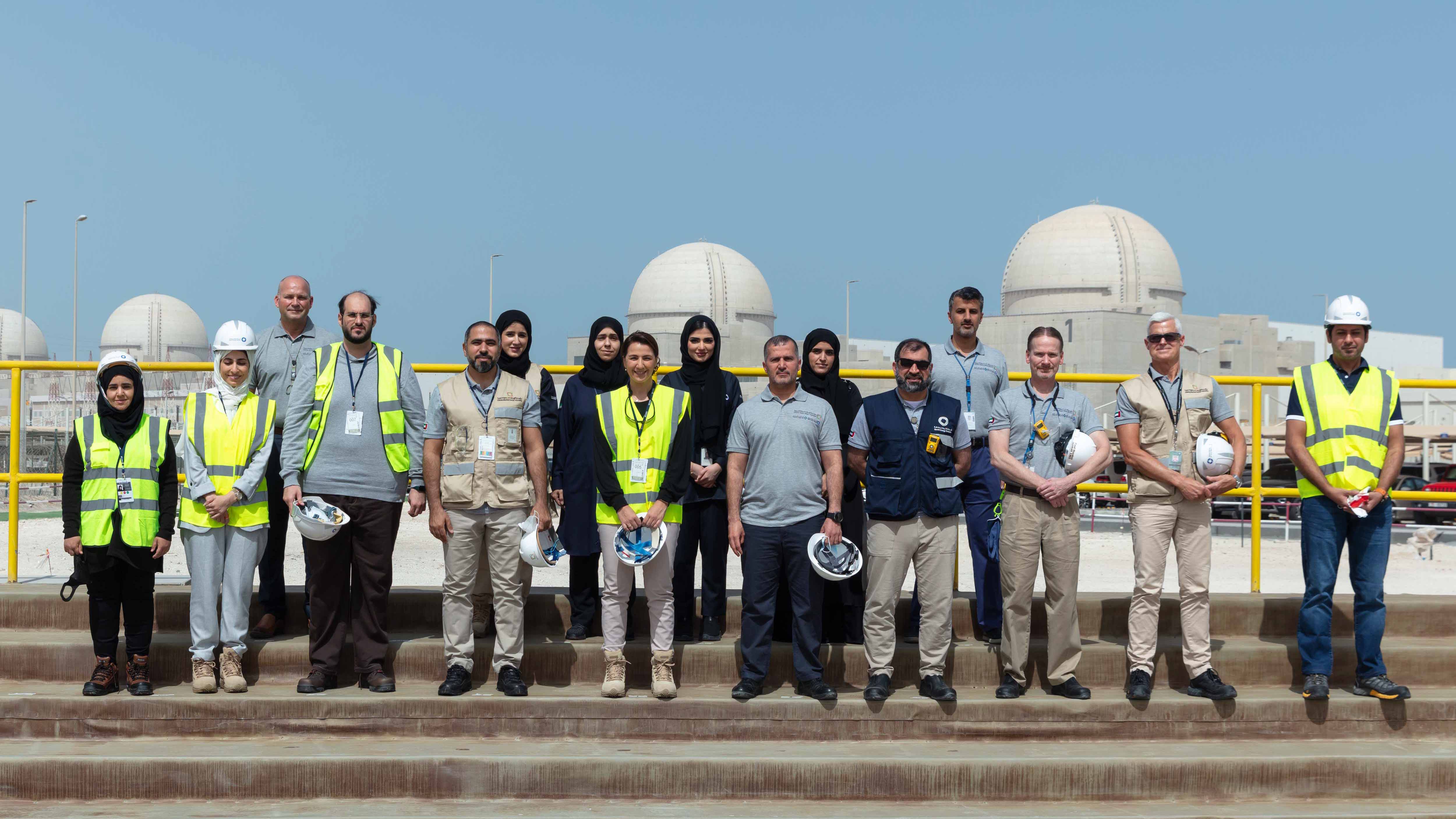 Image for the title: Minister of Climate Change visits Barakah Nuclear Energy Plant 