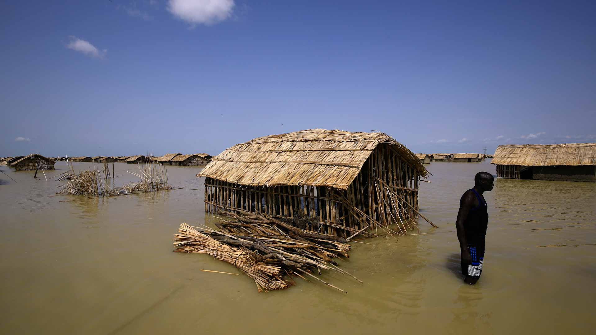 Image for the title: At least five dead in South Africa floods, mudslides 