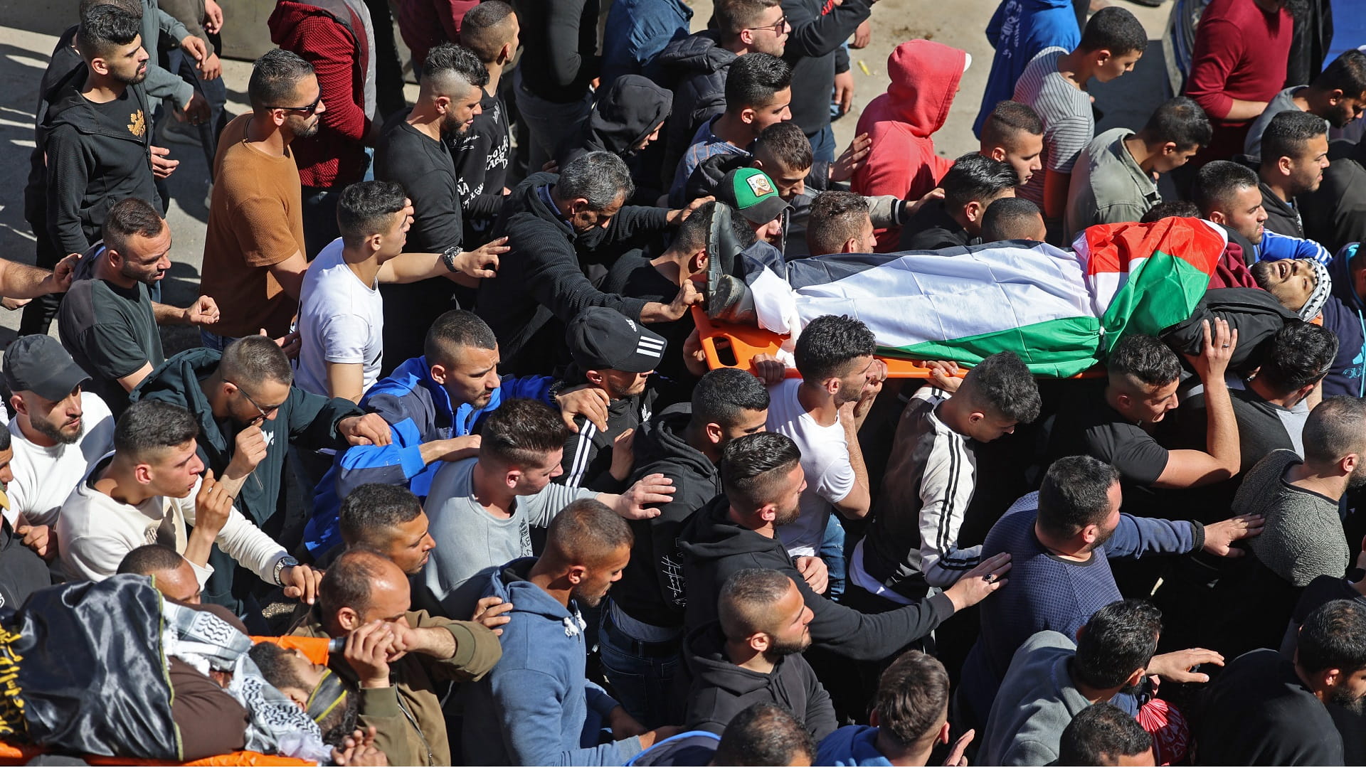 Image for the title: Three Palestinians killed in W. Bank raid by Israeli army 