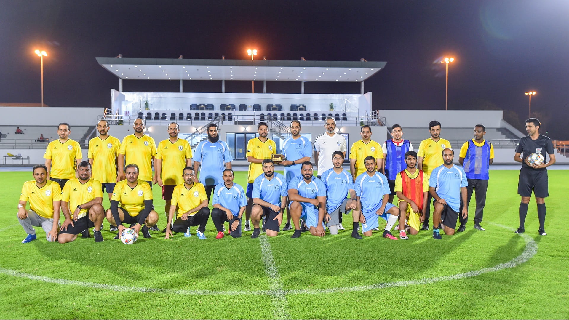 Image for the title: Sharjah Police conducts football competitions 