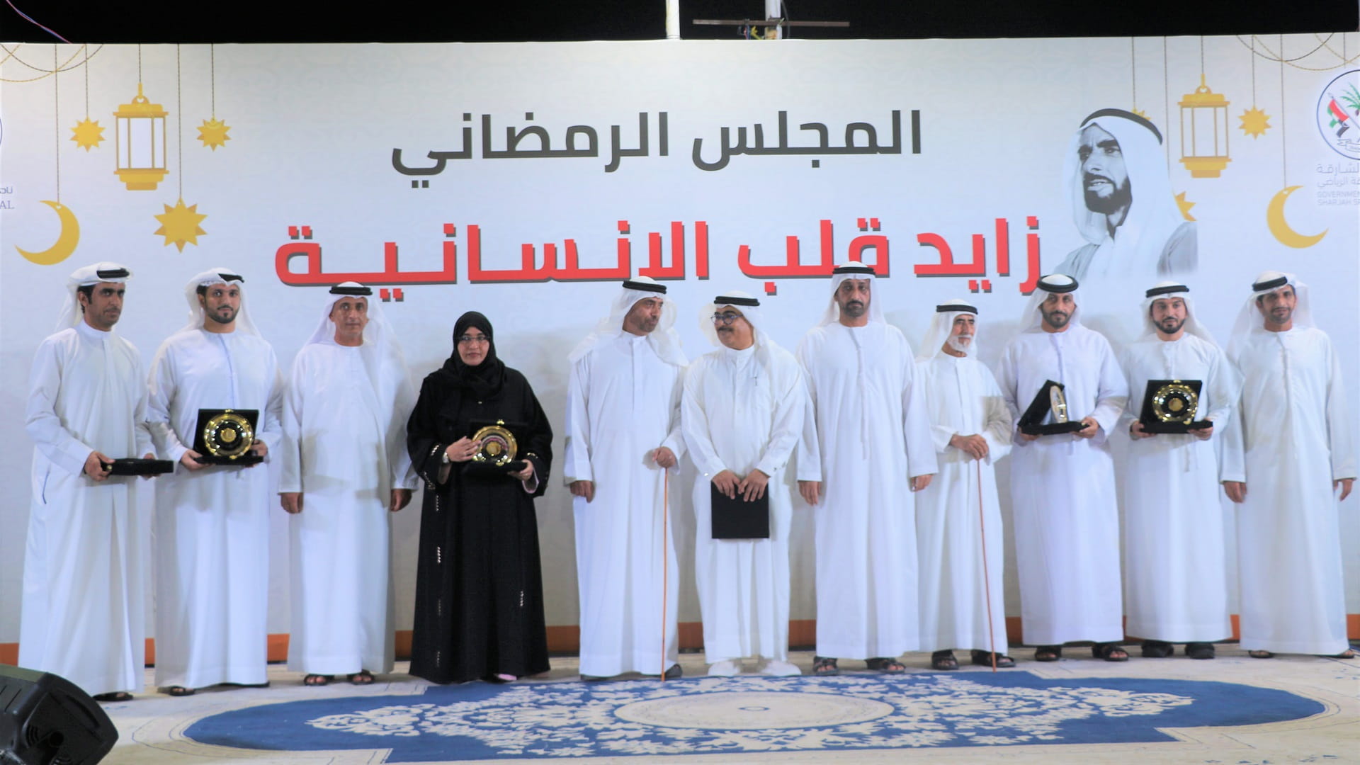 Image for the title: Mleiha Sports Club organises “Zayed Heart of Humanity” 