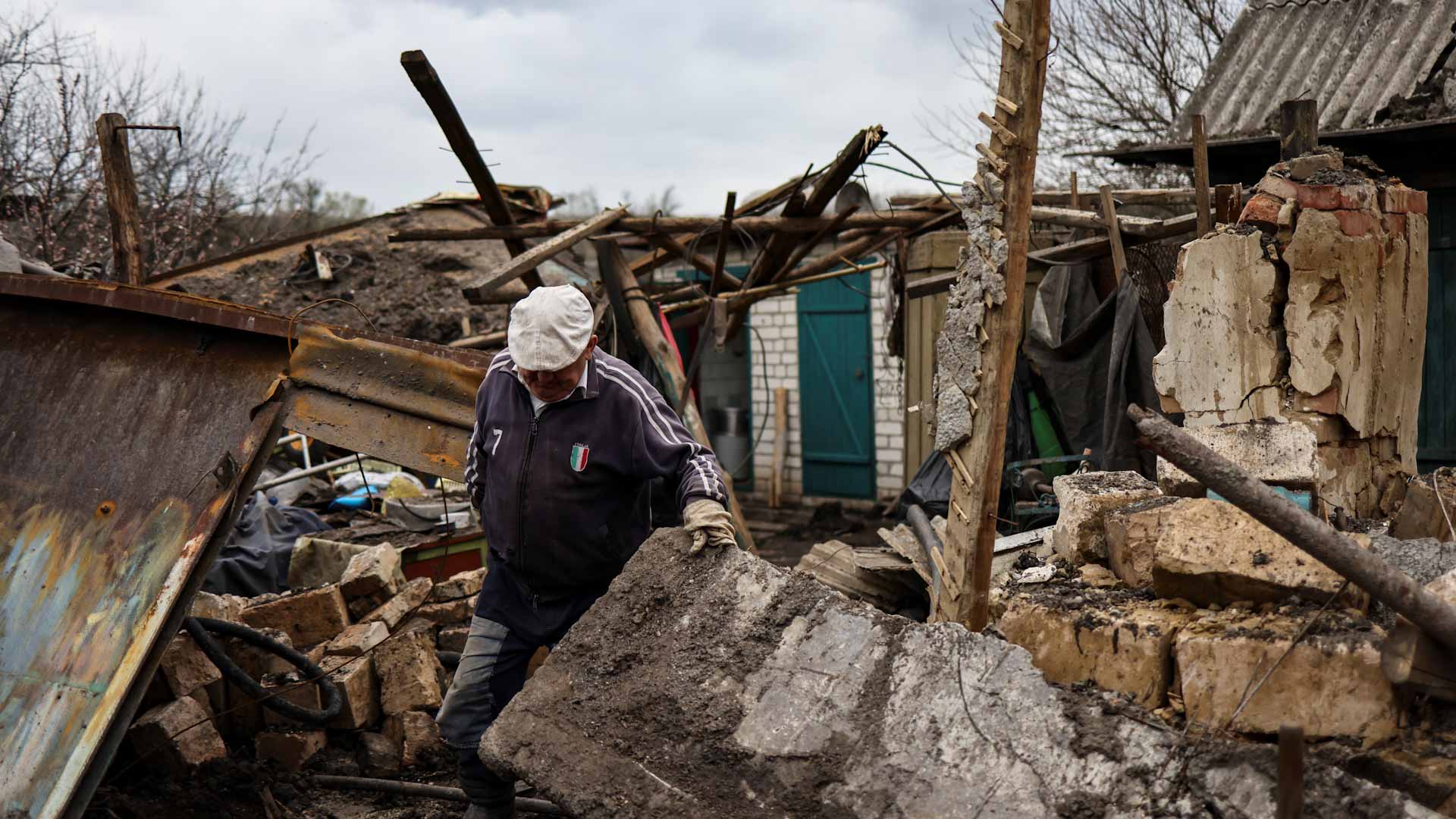 Image for the title: Russia says destroyed large weapons depot near Lviv 
