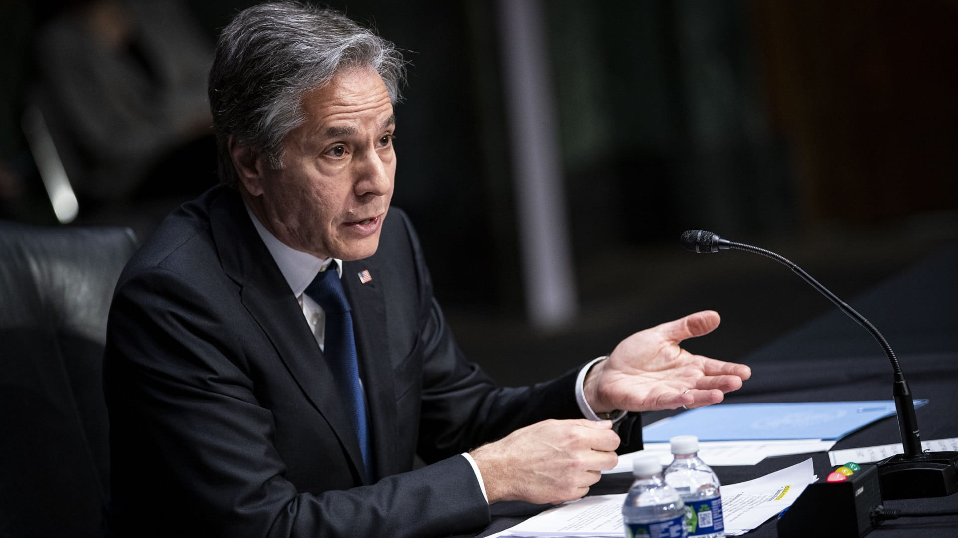 Image for the title: Blinken says US still thinks Iran deal best path 