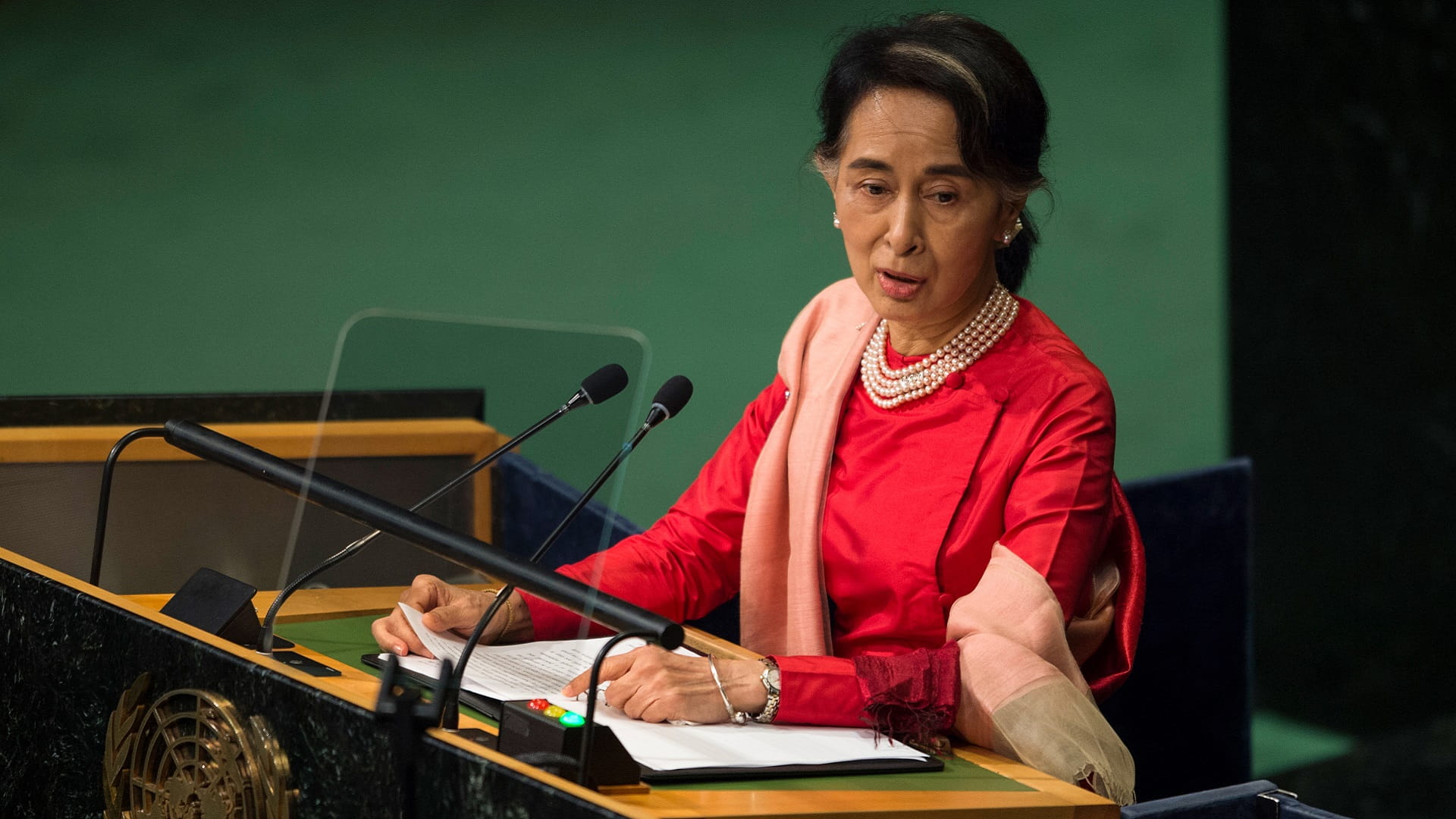 Image for the title: EU condemns Myanmar's 'politically motivated' Suu Kyi sentence 