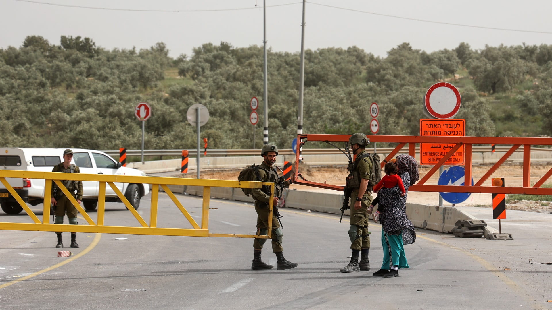 Image for the title: Deadly West Bank attack after day of clashes in Jerusalem 