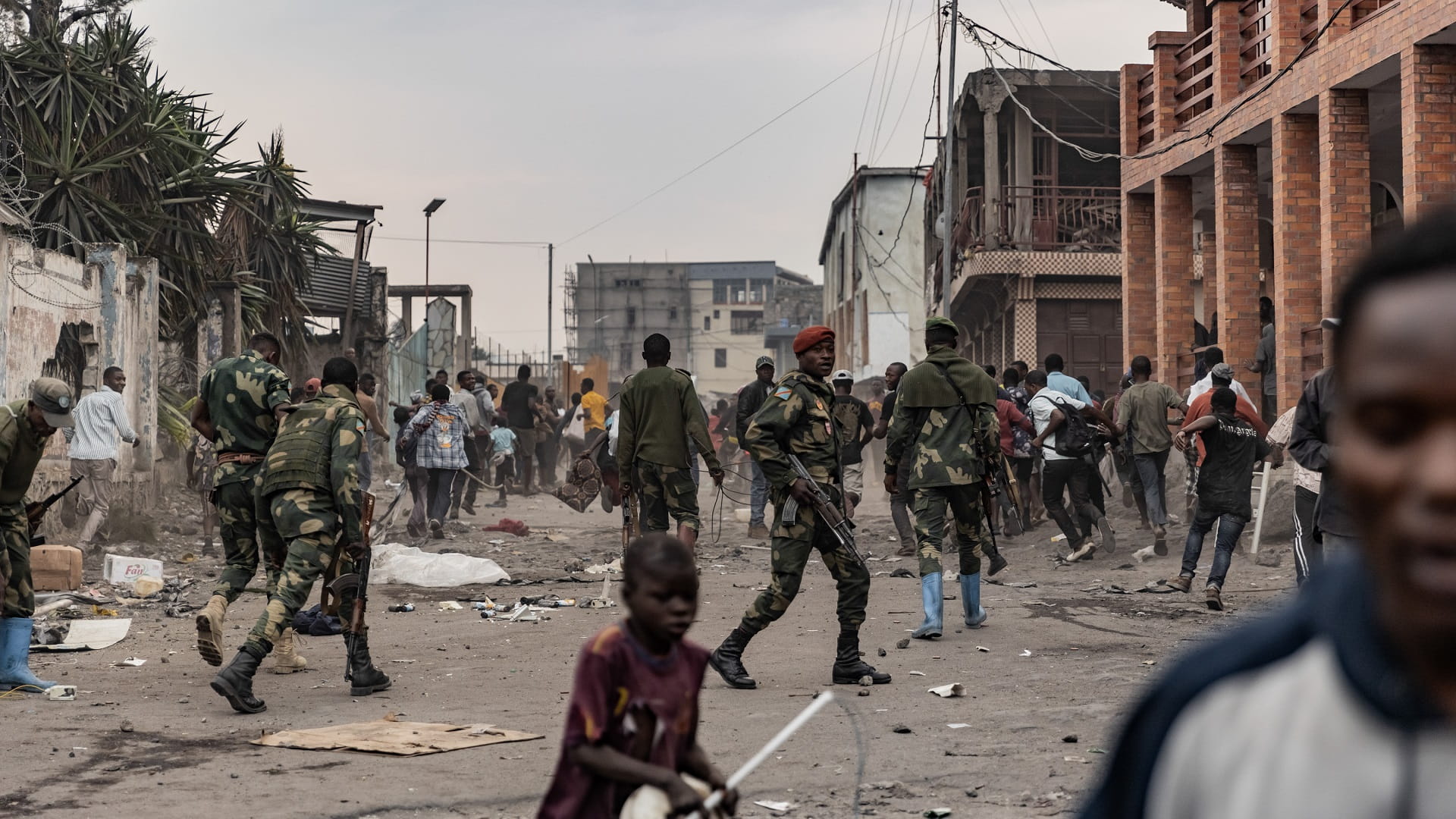 Image for the title: DR Congo says 36 killed in recent anti-UN protests 