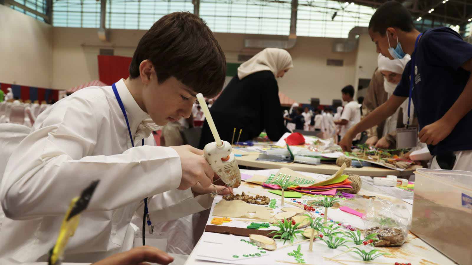 Image for the title: Al Madam Cultural Club organises folk games festival 