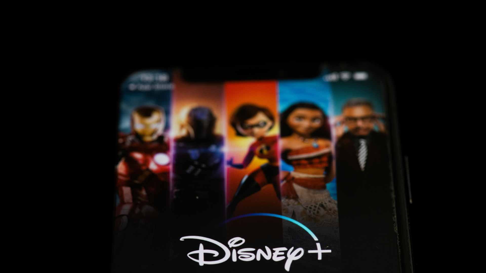 Image for the title: Disney+ subscribers surge as Netflix stumbles 