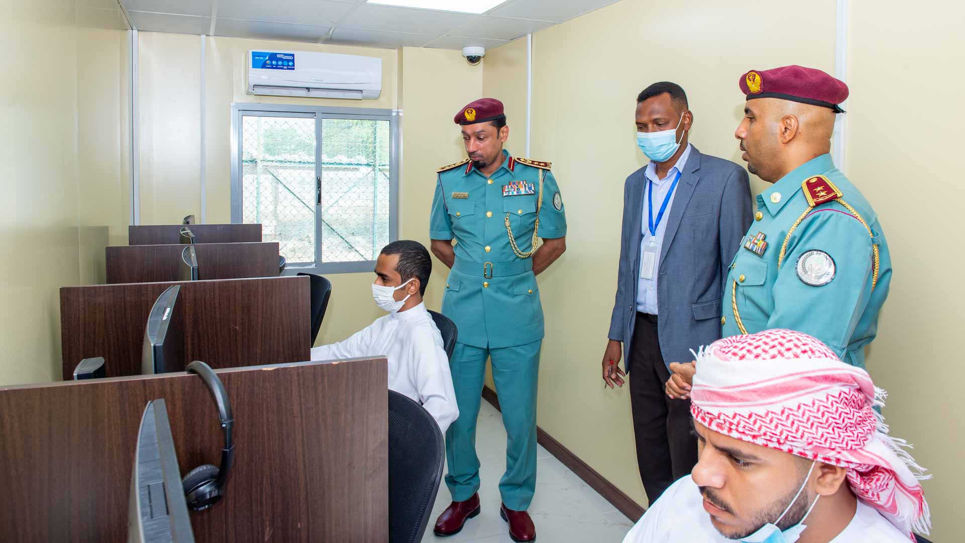 Image for the title: ERPD issues driver's licences at Dibba Al-Hisn Centre 