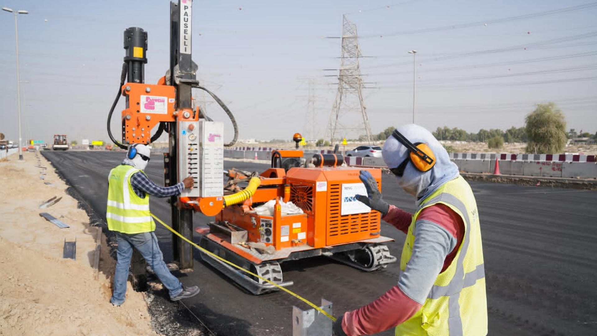 Image for the title: RTA completes 67% of improvements of Al Manama Street 