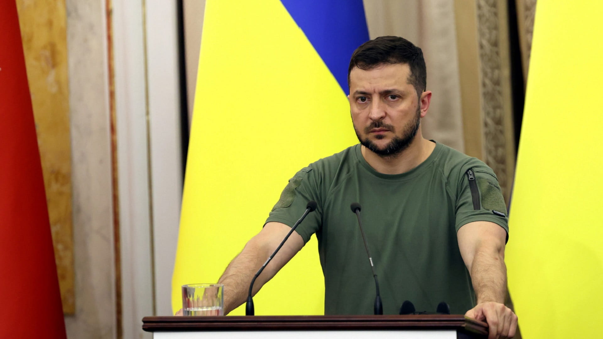 Image for the title: Zelensky warns of 'cruel' Russian action around Independence Day 