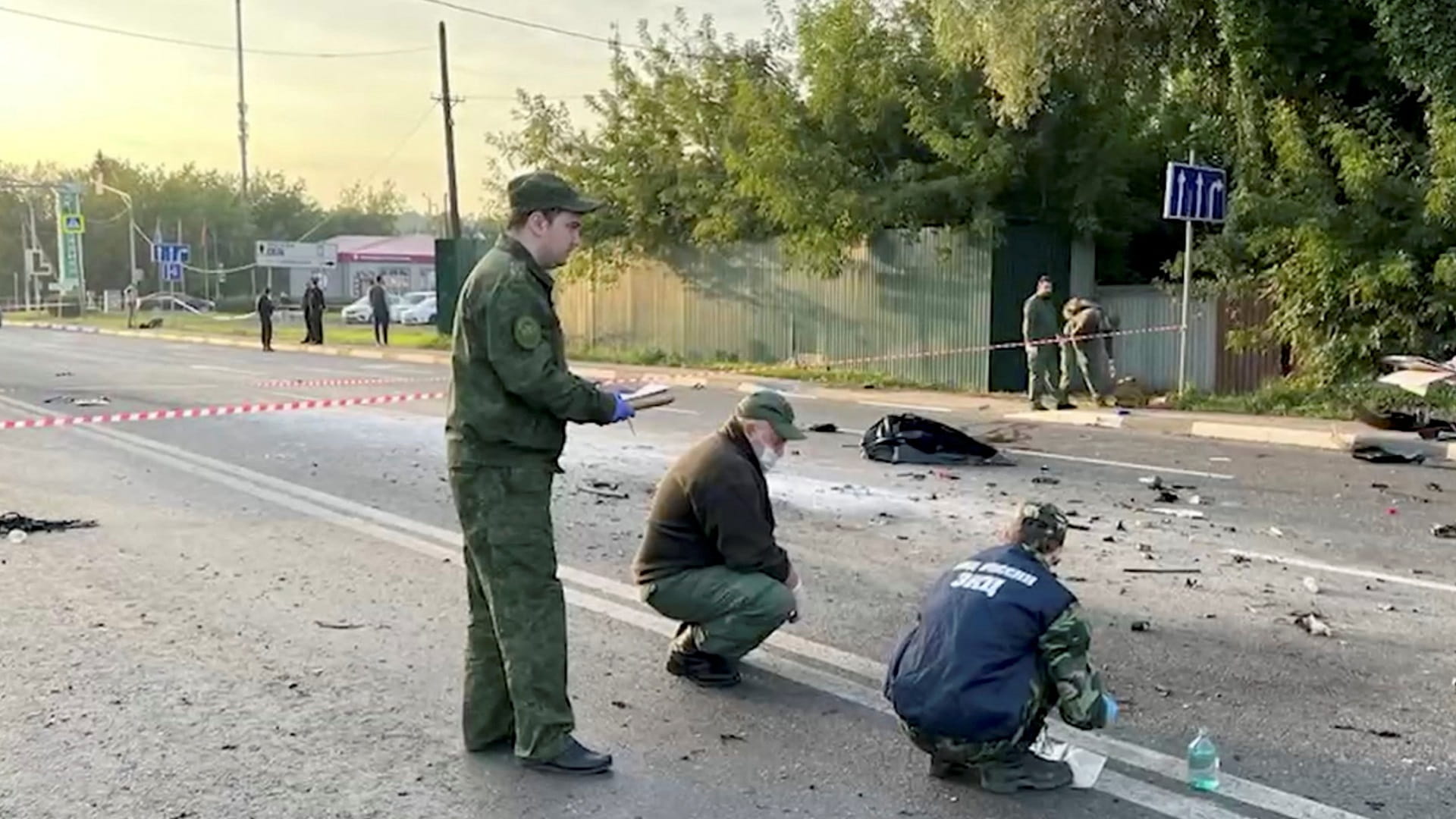 صورة بعنوان: مقتل ابنة مفكر روسي فيما يشتبه بأنه هجوم بسيارة ملغومة 