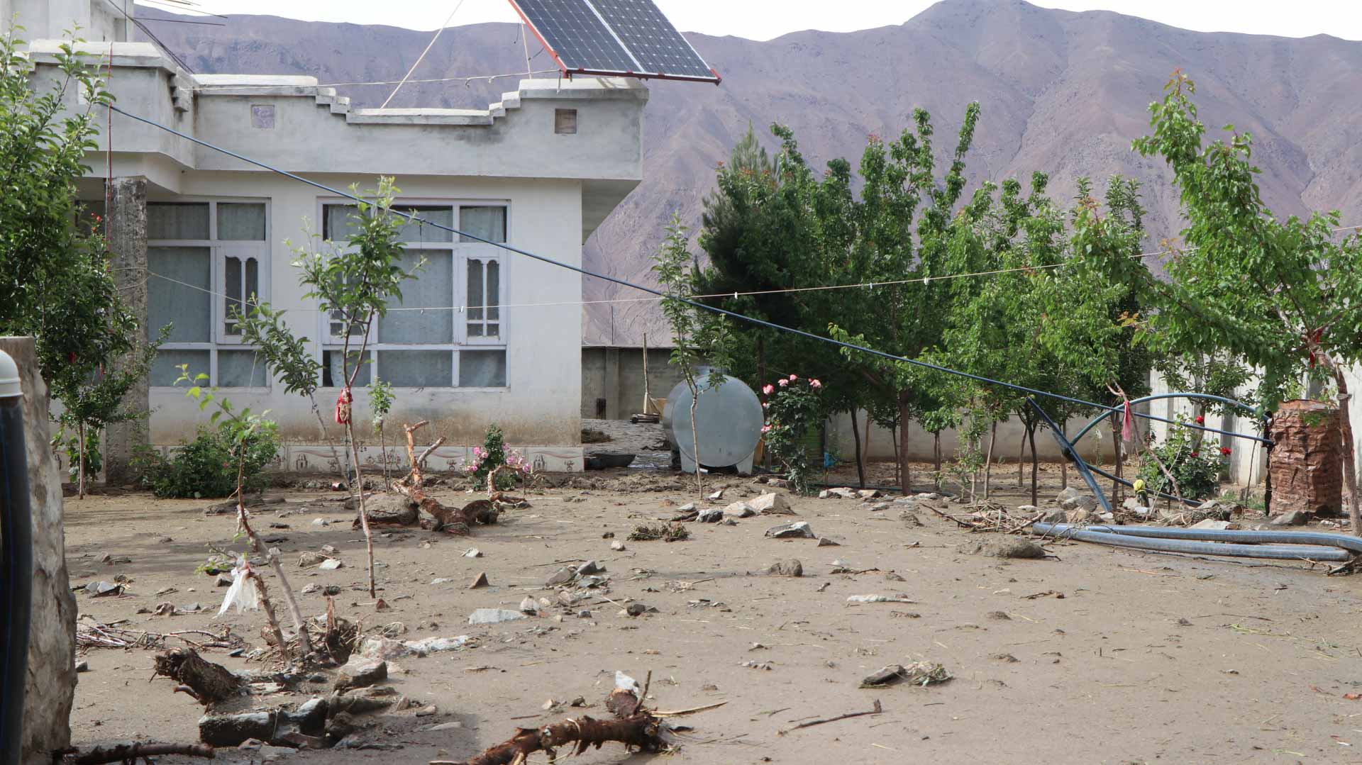 Image for the title: At least 20 dead in central Afghanistan floods 