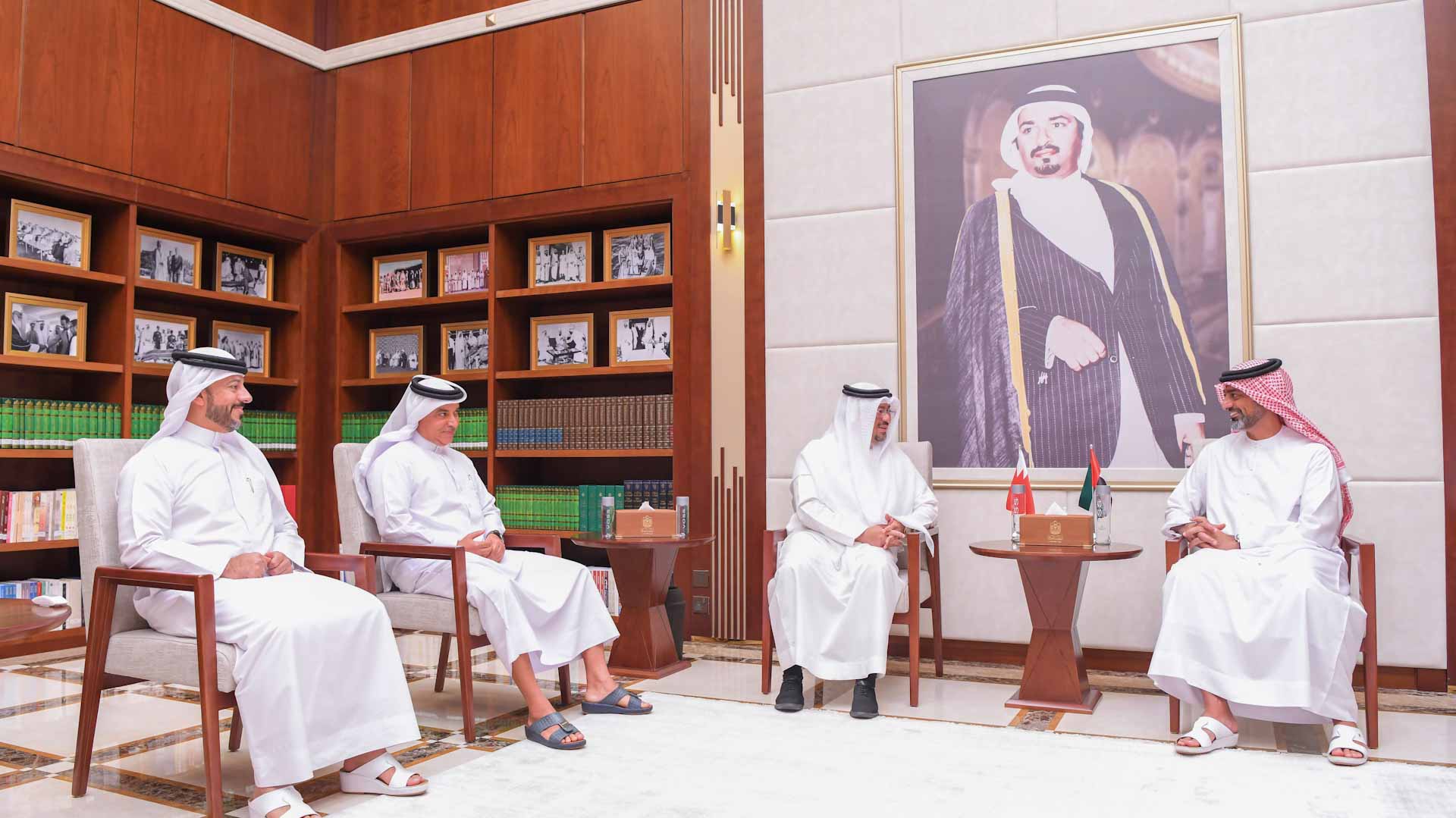 Image for the title: Ajman Crown Prince receives Bahraini Consul-General 