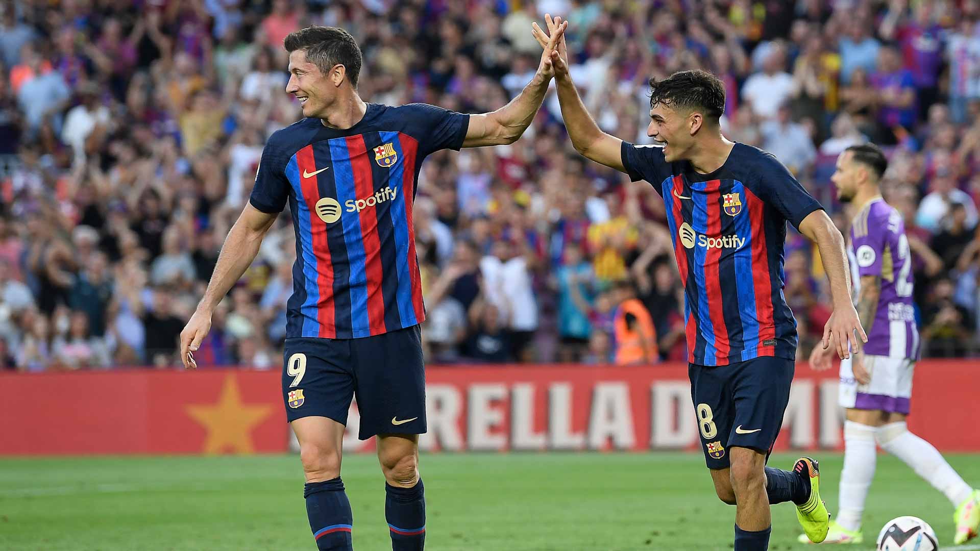 صورة بعنوان: برشلونة يقسو على بلد الوليد في الدوري الإسباني 
