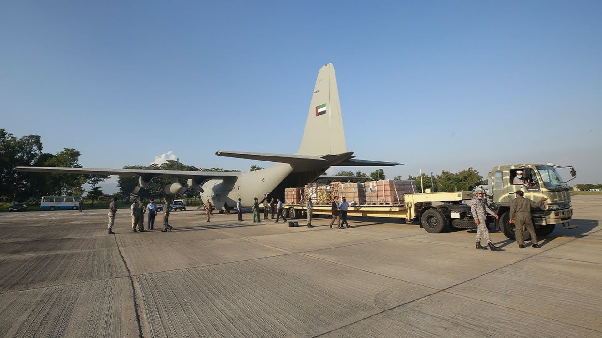 Image for the title: Defence Ministry continues humanitarian operations in Pakistan 