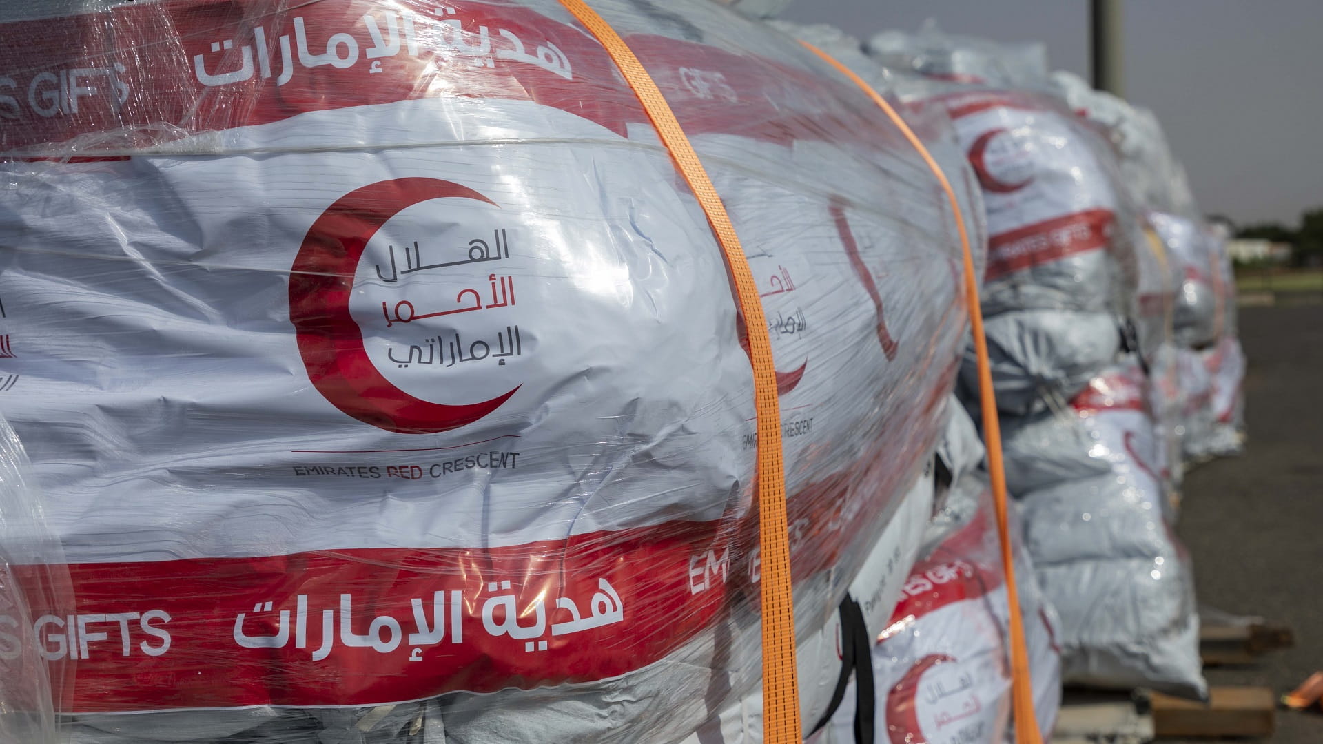 Image for the title: Second Emirati airlift of relief arrives in Sudan 