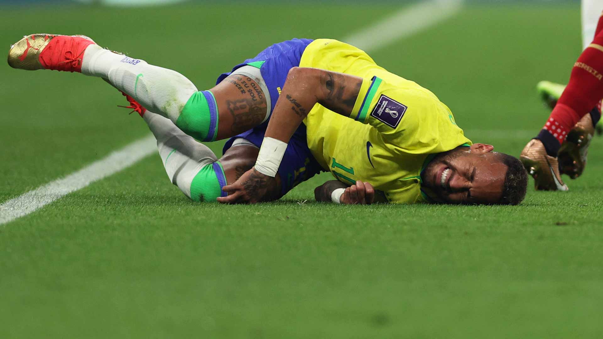 Image for the title: Brazil is anxious for Neymar to return 