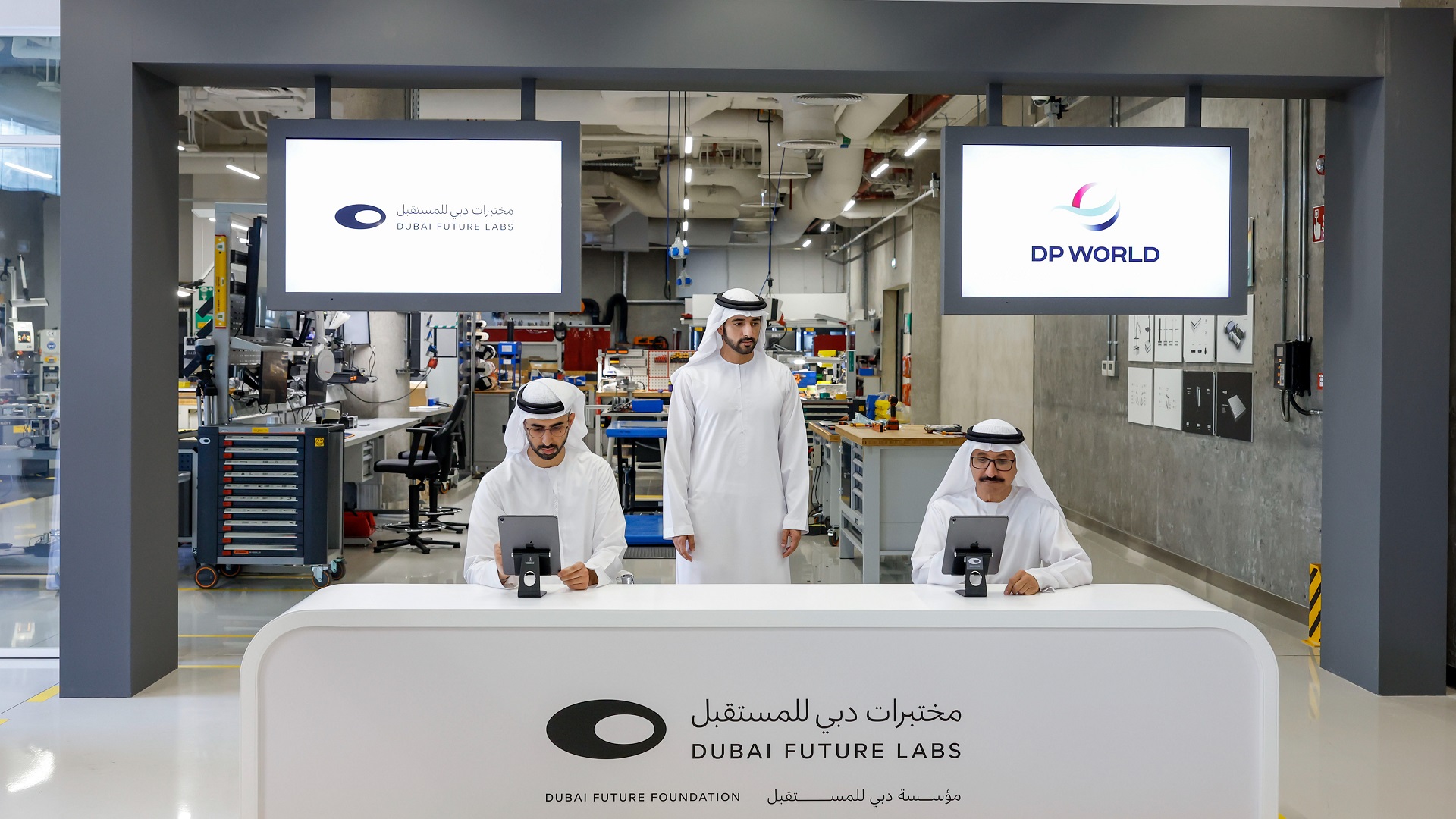 Image for the title: Dubai CP sees signing of 3 partnerships to drive innovation 