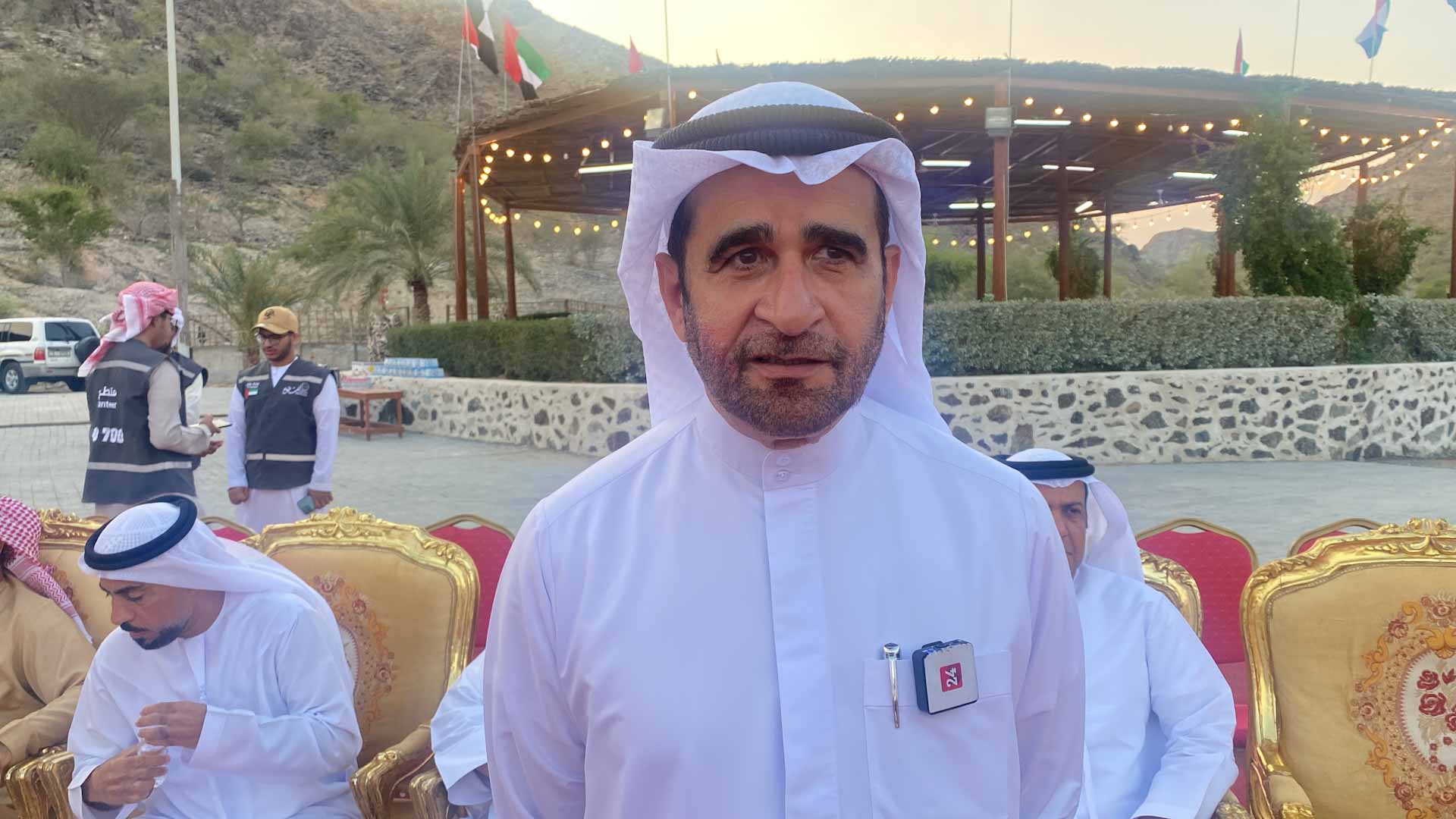 Image for the title: Haitham bin Saqr inaugurates Wadi Al Helo Honey Festival 