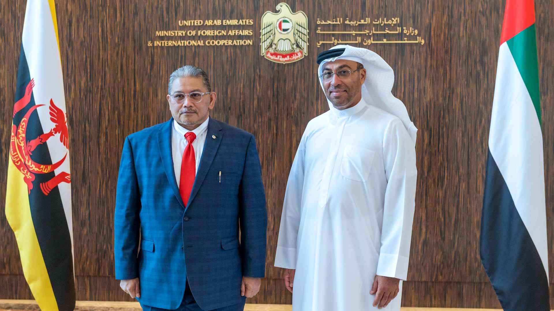 Image for the title: UAE–Brunei Darussalam Joint Committee convenes in Abu Dhabi 