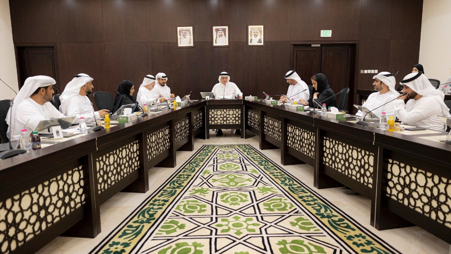 Image for the title: Sharjah Municipal Council discusses rainwater drainage projects 