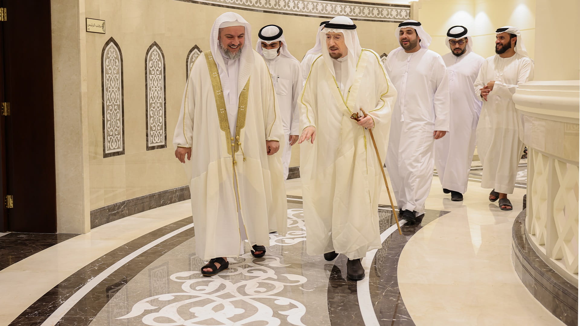 Image for the title: Ali Al Hashemi visits HQA in Sharjah 