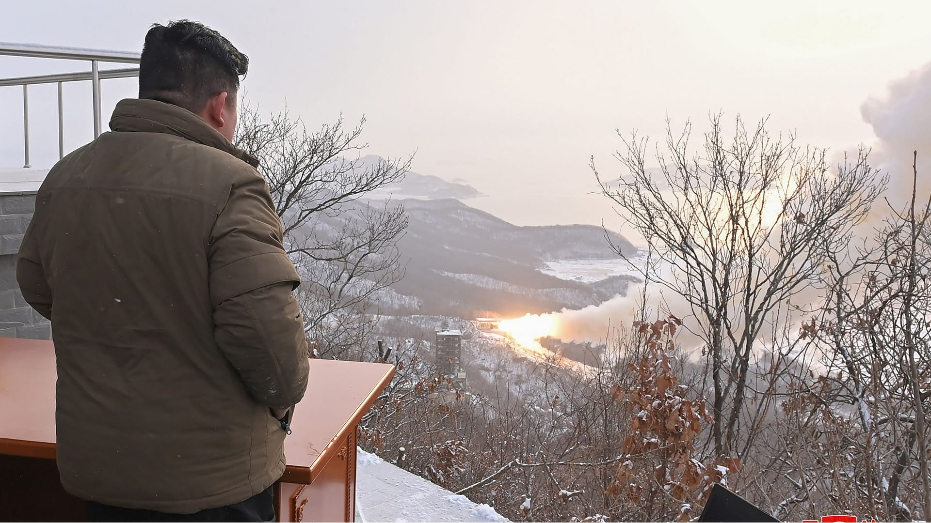 Image for the title: North Korea fires unspecified ballistic missile 