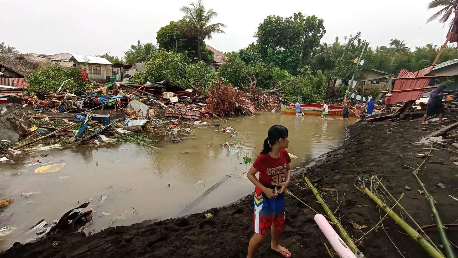 Image for the title: Death toll from Philippine floods, landslides climbs to 39 