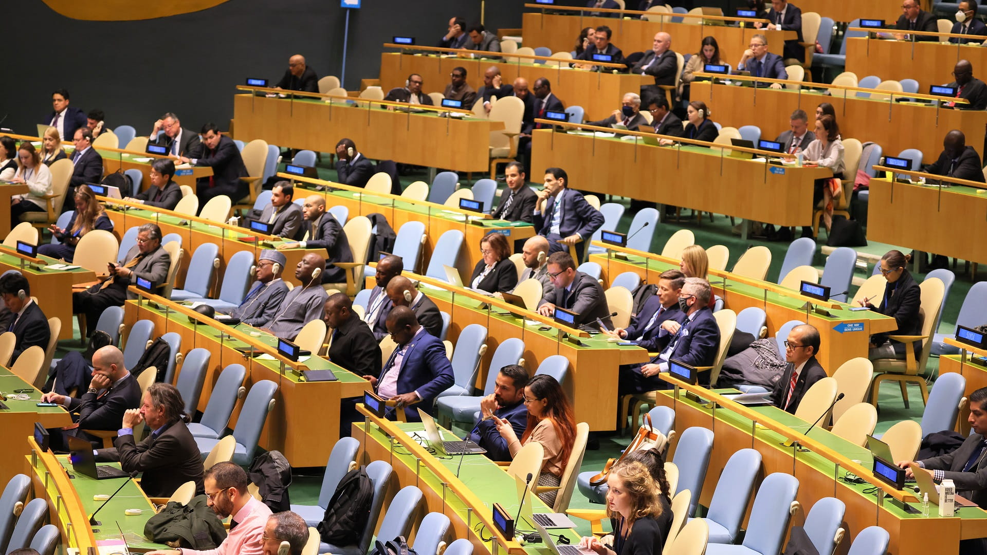 Image for the title: General Assembly refers Israel to ICJ 