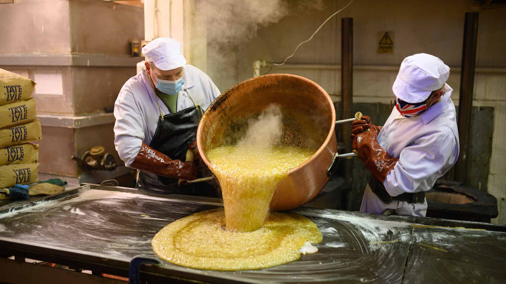 Image for the title: Traditional UK sweet factory enjoys global sugar rush 