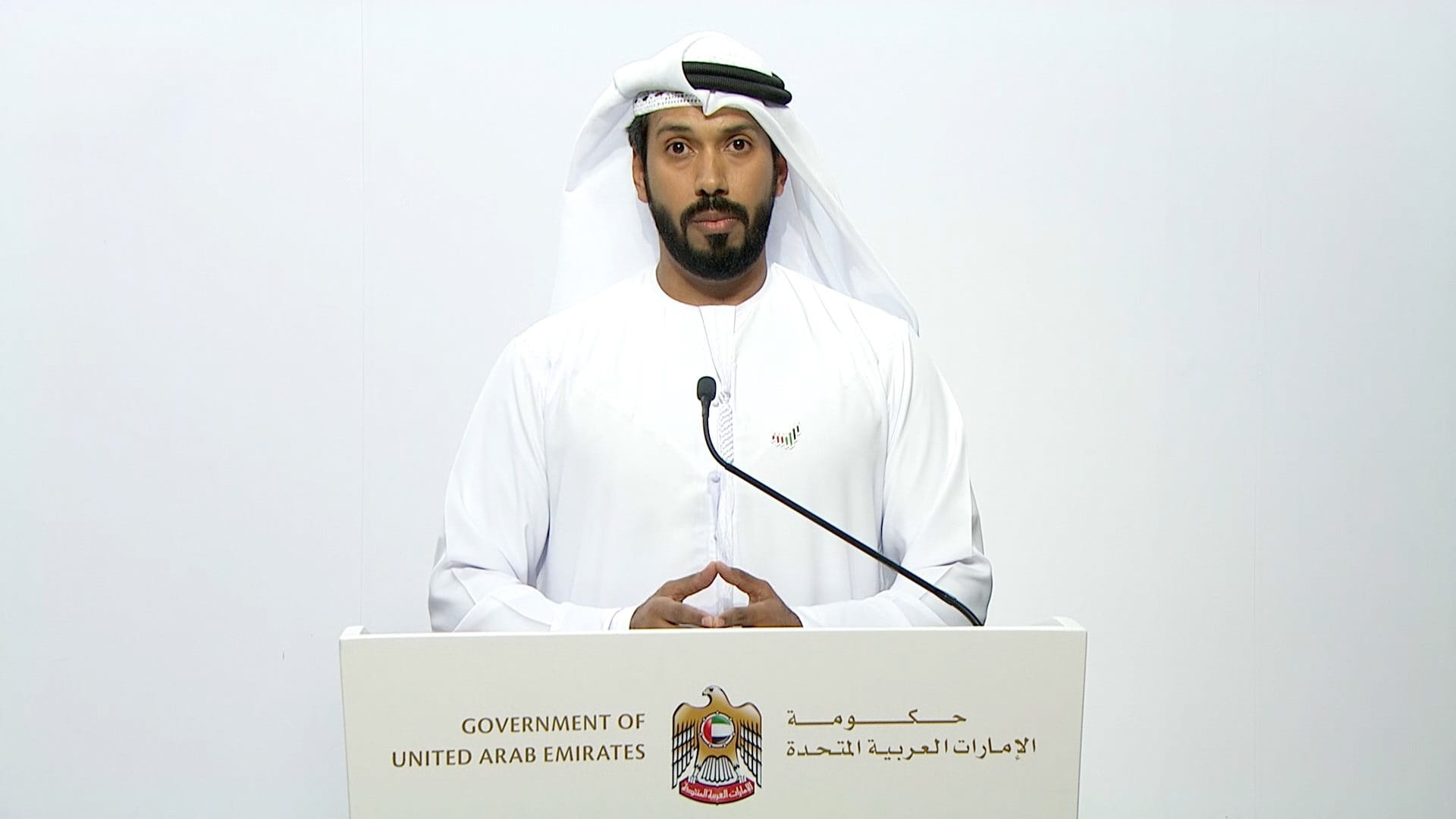 Image for the title: UAE leads countries in addressing pandemic: UAE Gov media brief. 