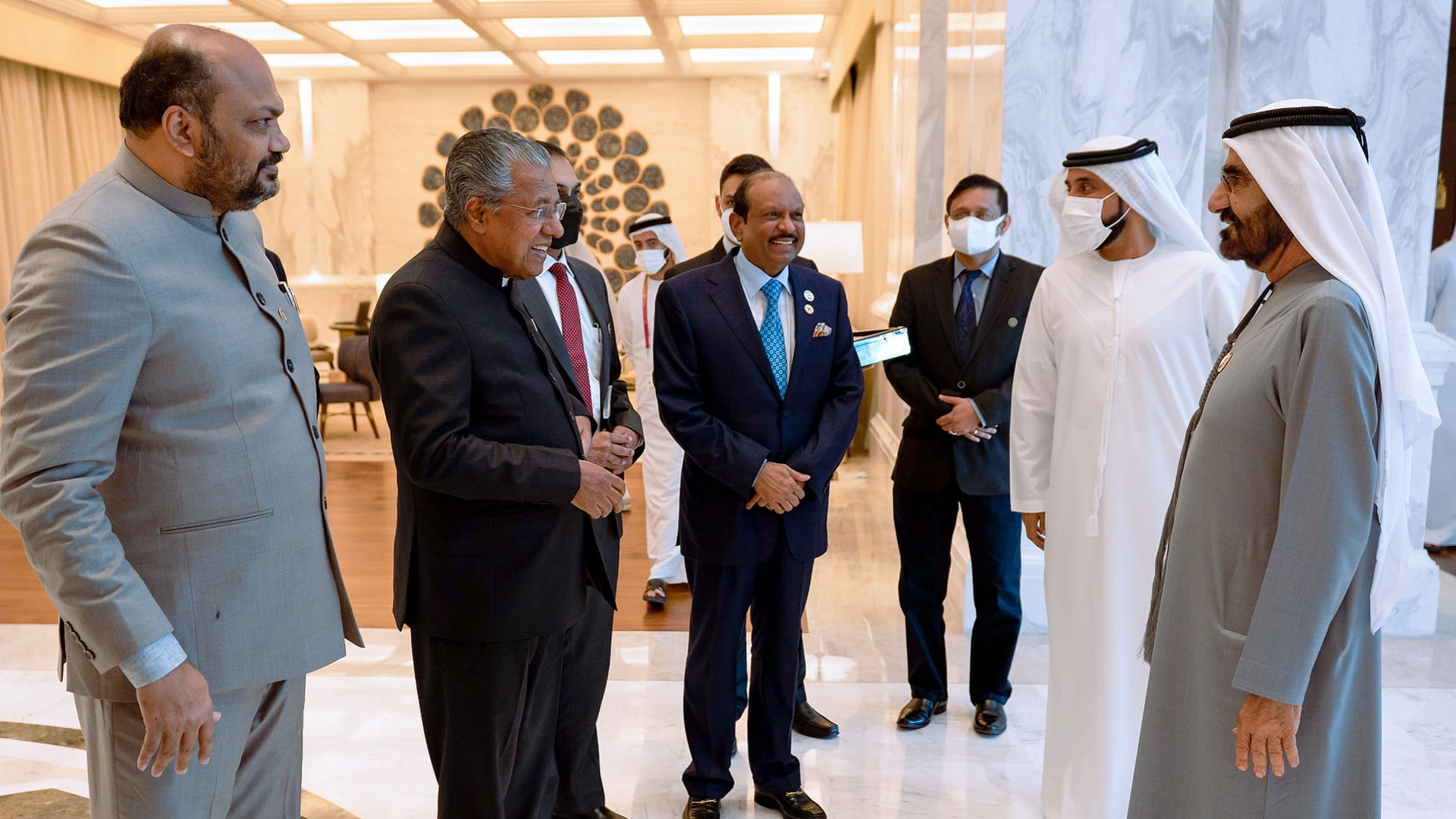 Image for the title: VP meets with Chief Minister of Indian state of Kerala 