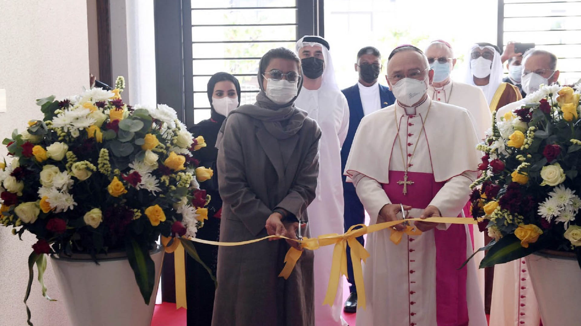 Image for the title: New Apostolic Nunciature opens in Abu Dhabi 