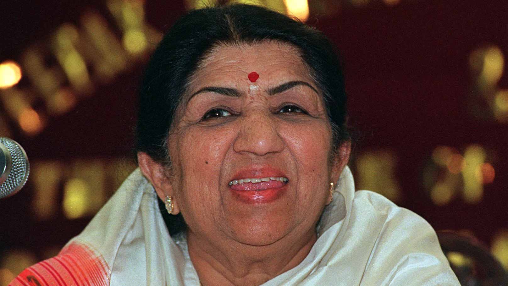 Image for the title: Beloved Bollywood singer Lata Mangeshkar dies at 92 