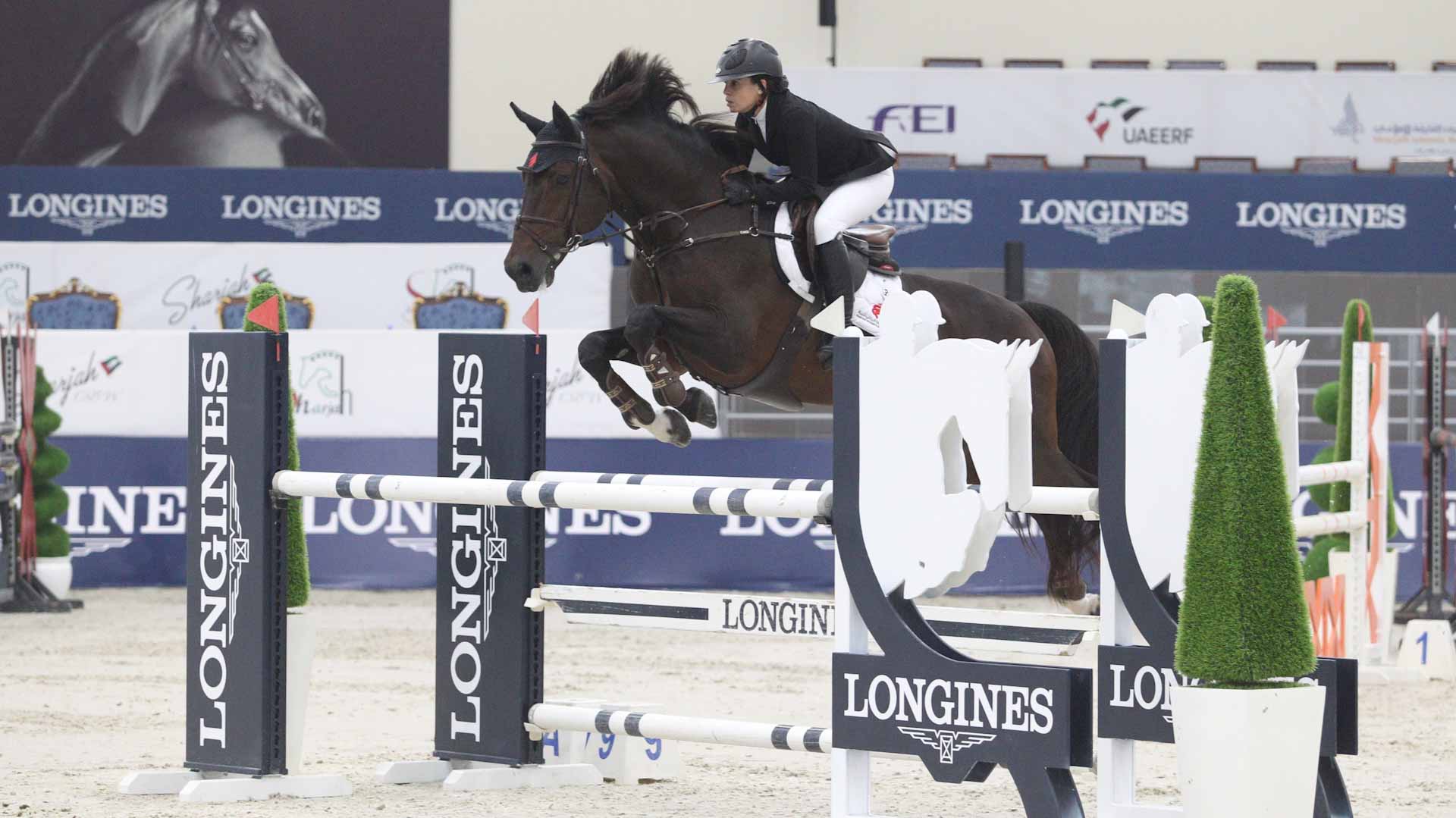 Image for the title: Sharjah Ruler Show Jumping Championship to launch on Thursday 