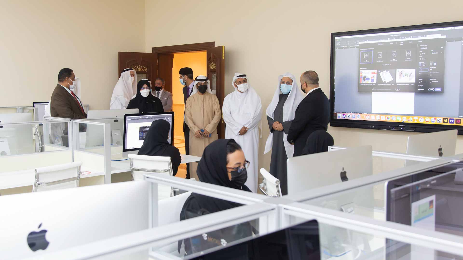 Image for the title: Inauguration of AQU’s College of Communication premises 