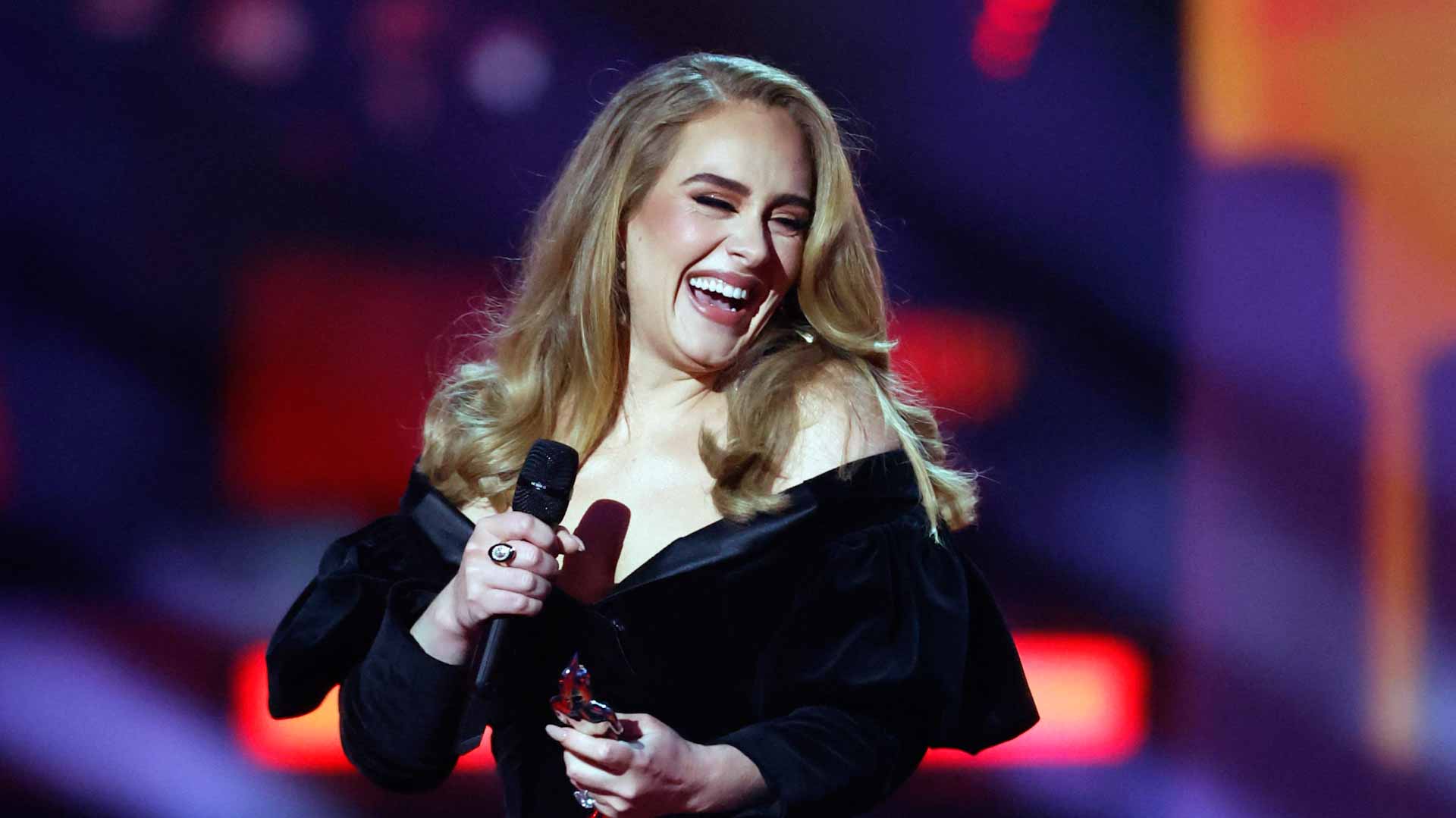 Image for the title: Three wins for Adele at non-binary Brit Awards 