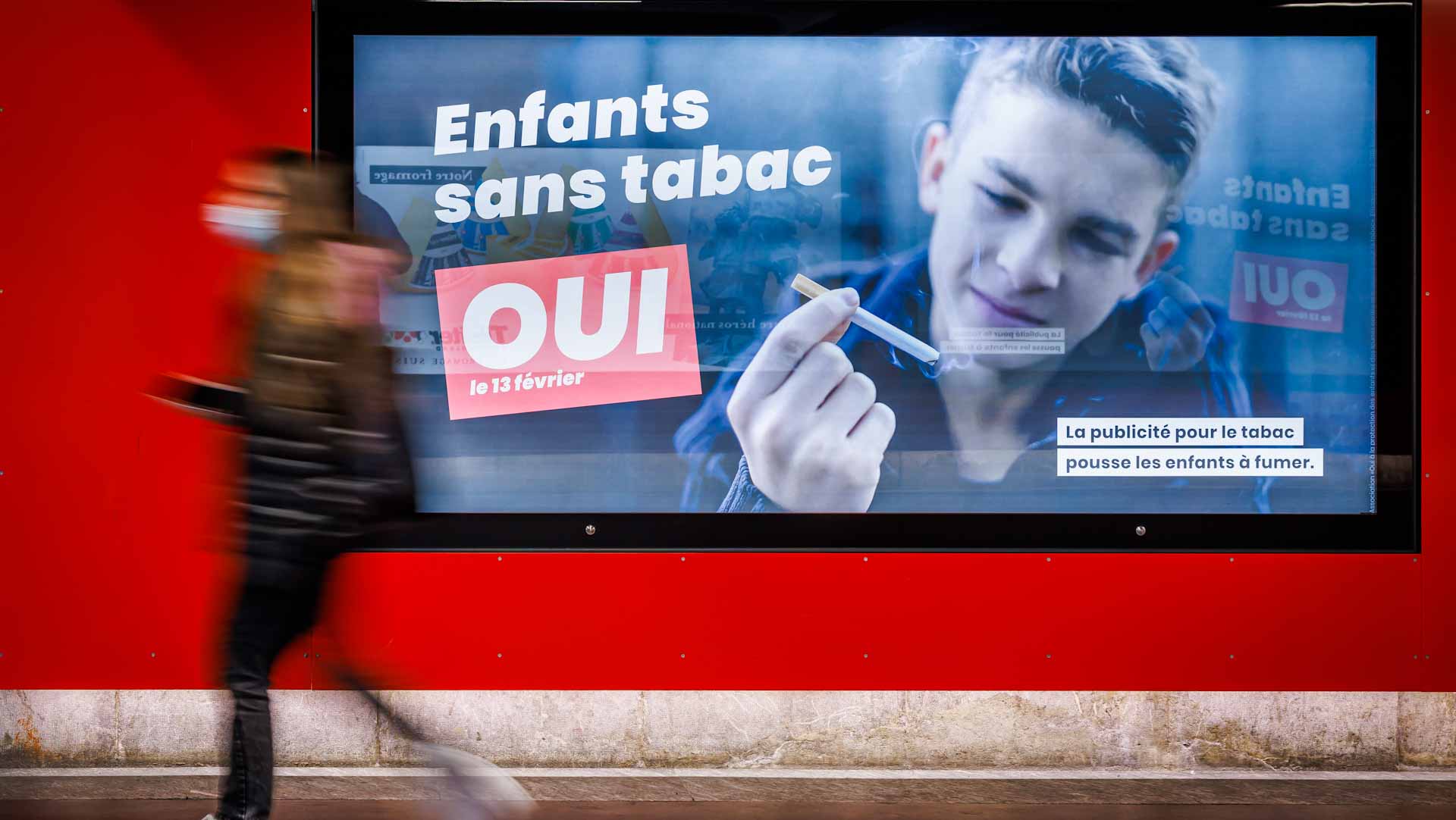 Image for the title: Swiss vote to ban nearly all tobacco advertising 