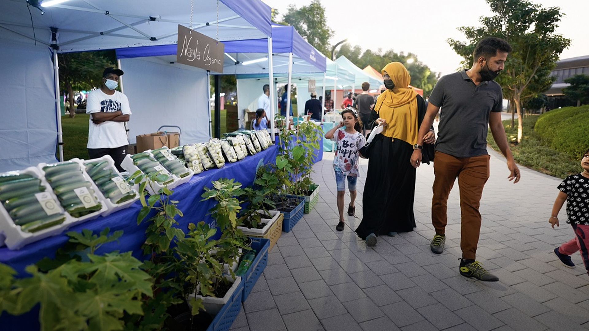 Image for the title: Arada brings popular Emirati farmers’ market Manbat to Expo 